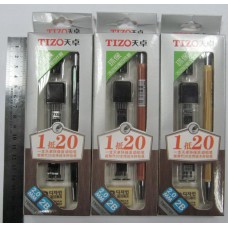 Набор Tizo TM00781 грифель, ластик, точилка, карандаш механическаий
