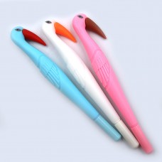 Ручка детская с игрушкой Flamingo DSCN0294, синяя, микс расцветок