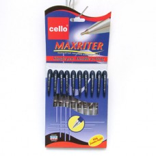 Ручка шариковая масляная Cello 727 056_1 Maxriter BOX синяя