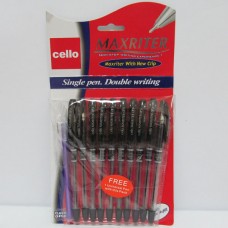 Ручка шариковая масляная "Maxriter" 727, +1 дополнительно в блистере, синяя