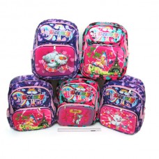 Рюкзак детский 093G Beauty, 3 отдела,  39х29х12 см, микс расцветок