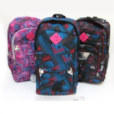 Рюкзак  молодежный 1100 Fresh style, 3 отдела, 45х30х14см, микс расцветок