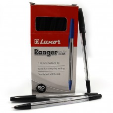 Ручка шариковая Luxor 1201 Ranger 0,8мм черная