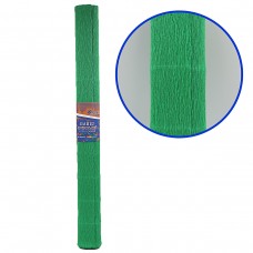 Креповая-бумага J.Otten KR150-8031 150%, зелёный 50*200см, основа 95г/м2, общ.238г/м2 OPP