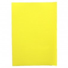 Фоамиран 15KA4-7018 A4 Светло-жёлтый, толщина 1,5мм, 10листов в уп. с клеем