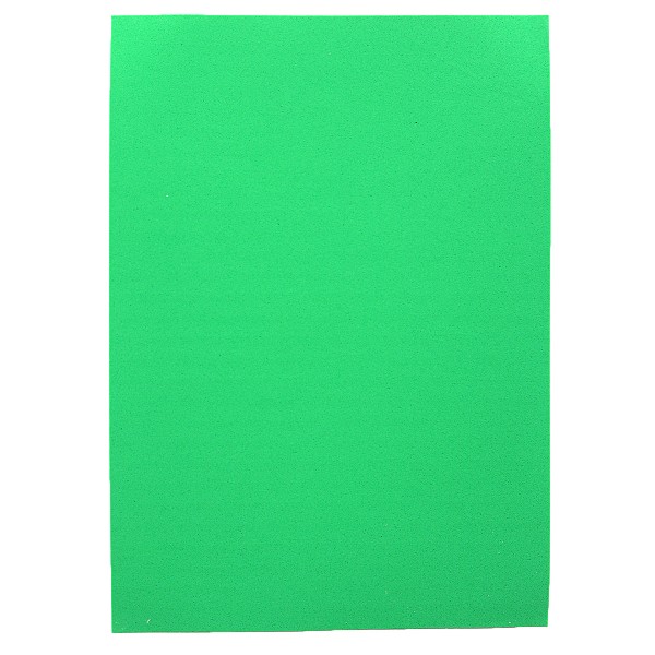 Фоамиран 15KA4-7046 A4 Светло-зелёный, толщина 1,5мм, 10листов в уп. с клеем
