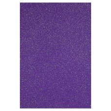 Фетр HQG170-036 HARD 170GSM 1,2мм Темно-фиолетовый Glitter 10штук,  A4,