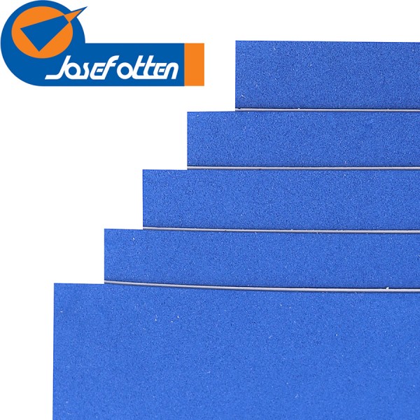 Фоамиран 17KA4-046 A4 (21X29.7CM) EVA 1.7±0.1MM Синий 10листов в OPP с клеем