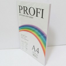 Бумага цветная А4, PROFI Light Lavander №185, 80 грамм, 100 листов, лиловый