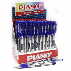 Ручка шариковая масляная "Piano" "Classic" PT-195-С, синяя, с грипом, упаковка 50штук