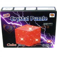Пазлы Кристалл 3D YT220911 Куб, микс расцветок