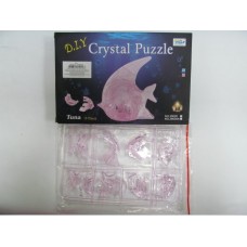 Пазлы Кристалл 3D YT220926 Рыбка розовый,синий
