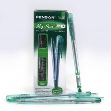Ручка шариковая Pensun 2210 My Pen Vision 2002-BL 1мм зелёная
