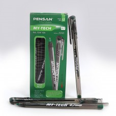 Ручка шариковая Pensun 2240-GR My Tech 0,7мм зелёная
