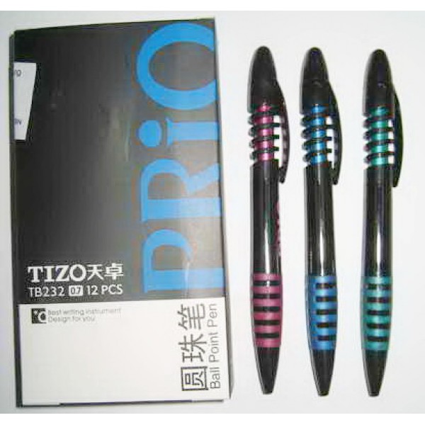 Ручка шариковая автоматоматическая Tizo-Prio TB232 синяя