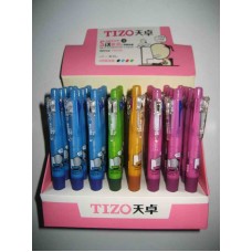 TB240-0.5  Ручка авт. 4 цвета "Tizo-Six" 40/800
