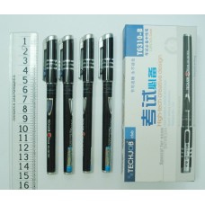 Ручка гелевая "Techjob" ТG310-В 0,5мм, черная