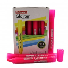 Текстовыделитель Luxor 4134T Gloliter флюорисцентный 1-3,5mm розовый