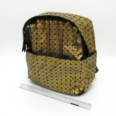 Рюкзак молодежный пиксельный "Компакт" 4474-25, 2 отдела, 30*25*12см, цвет золотой