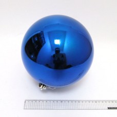 Елочный шар D20см 4824-20bl Big blue, глянцевый