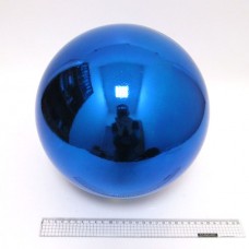 Большой елочный шар 4824-25BL Big blue, 25см, глянцевый