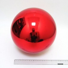 Большой елочный шар 4824-25rd Big red, 25см, глянцевый