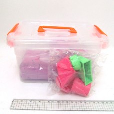 Песок кинетический 5439-8, 2кг, в пластиковом контейнере, 6 формочек