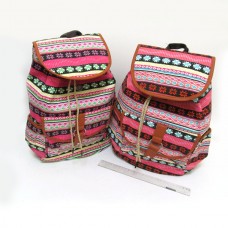 Рюкзак-мешок молодежный 5980 Мозаика, 4 отдела, 38х30х13см, микс расцветок