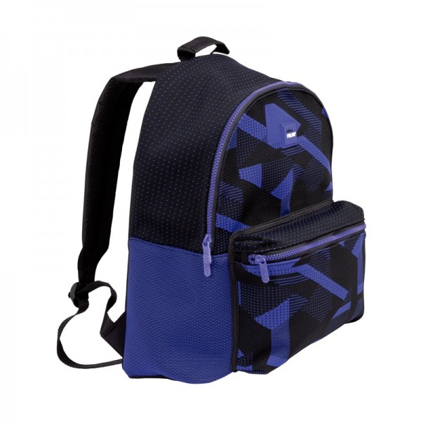 Рюкзак молодежный TM MILAN 624605KNB Knit blue, уплотненная спинка, 42х30х16см