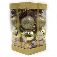 Набор шар. подарочный 6527-P1-92 Present 36шт, PVC коробка