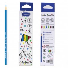 Набор цветных карандашей Acmeliae 9402-6 треугольные 6цв. 3мм