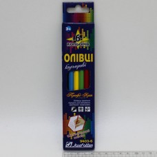 Набор цветных карандашей J.Otten 9403-6 Профи-Арт шестигранные 6цв.
