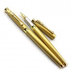 Ручка капилярная металлическая Baixin RP988G  синяя