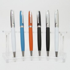 Ручка шариковая металлическая поворотная Baixin BP837 (-1-2-3-4-5)  синяя