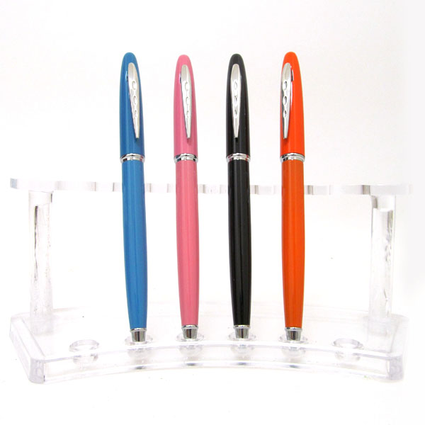 Ручка шариковая металлическая поворотная Baixin BP905(-1-2-3-4) синяя