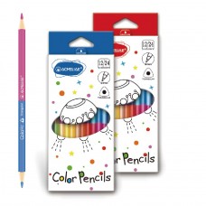 Набор цветных карандашей Acmeliae C12-24 треугольные 24цв.12шт.3мм