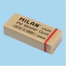 Ластик TM MILAN CMM1420-05 Master Gum прямоугольный 5,5*2,3*1,3см. индивидуальная упаковка