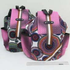 Рюкзак-мешок молодежный 7709 Абстракция, 3 отдела, 39х29х16см, микс расцветок