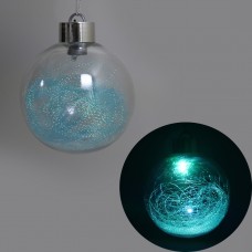 Елочный шар LED DSCN9975 Нити, разный свет, D10см