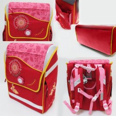 Рюкзак-коробка детский EXPERT-B Узор, магнитный замок EasyLock, усиленная спина, светоотражатели, 38х30х15см