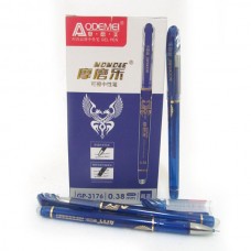 Ручка гелевая стираемая GP-3176-BL, 0,38мм, синяя
