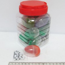 Пластилин 4169 жвачка для рук цветной (прыгает, лепится, тянется) в банке