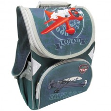 Рюкзак коробка J.Otten JO-1518 Самолет 13,5' 3 отделения, ортопедическая спинка, светоотражатели