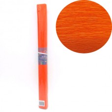 Креповая-бумага J.Otten KR150-8015 150%, оранжевый 50*200см, основа 95г/м2, общ.238г/м2 OPP