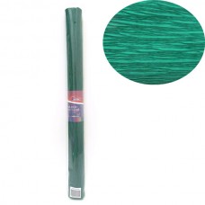 Креповая-бумага J.Otten KR150-8040 150%, тёмно-зелёный 50*200см, основа 95г/м2, общ.238г/м2 OPP