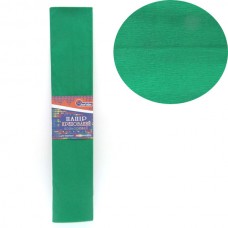 Креповая-бумага J.Otten KR55-8031 55%, зелёный 50*200см, основа 20г/м2, общ.31г/м2