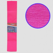 Креповая бумага  J.Otten KRFL-8094 30%, флюорисцентный розовый 50*200см, основа20г/м2, общ.31г/м2