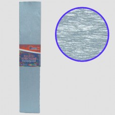 Креповая бумага  J.Otten KRPL-80107 30%, перламутровый голубой 50*200см, основа20г/м2, общ.26г/м2