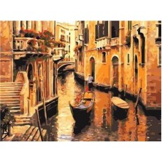 Раскраска по номера 40*50см J.Otten EPH9536_B Венеция карт.уп холст на раме краск. кисти.