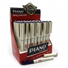 Ручка шариковая масляная "Piano" "White" PS-308 синяя